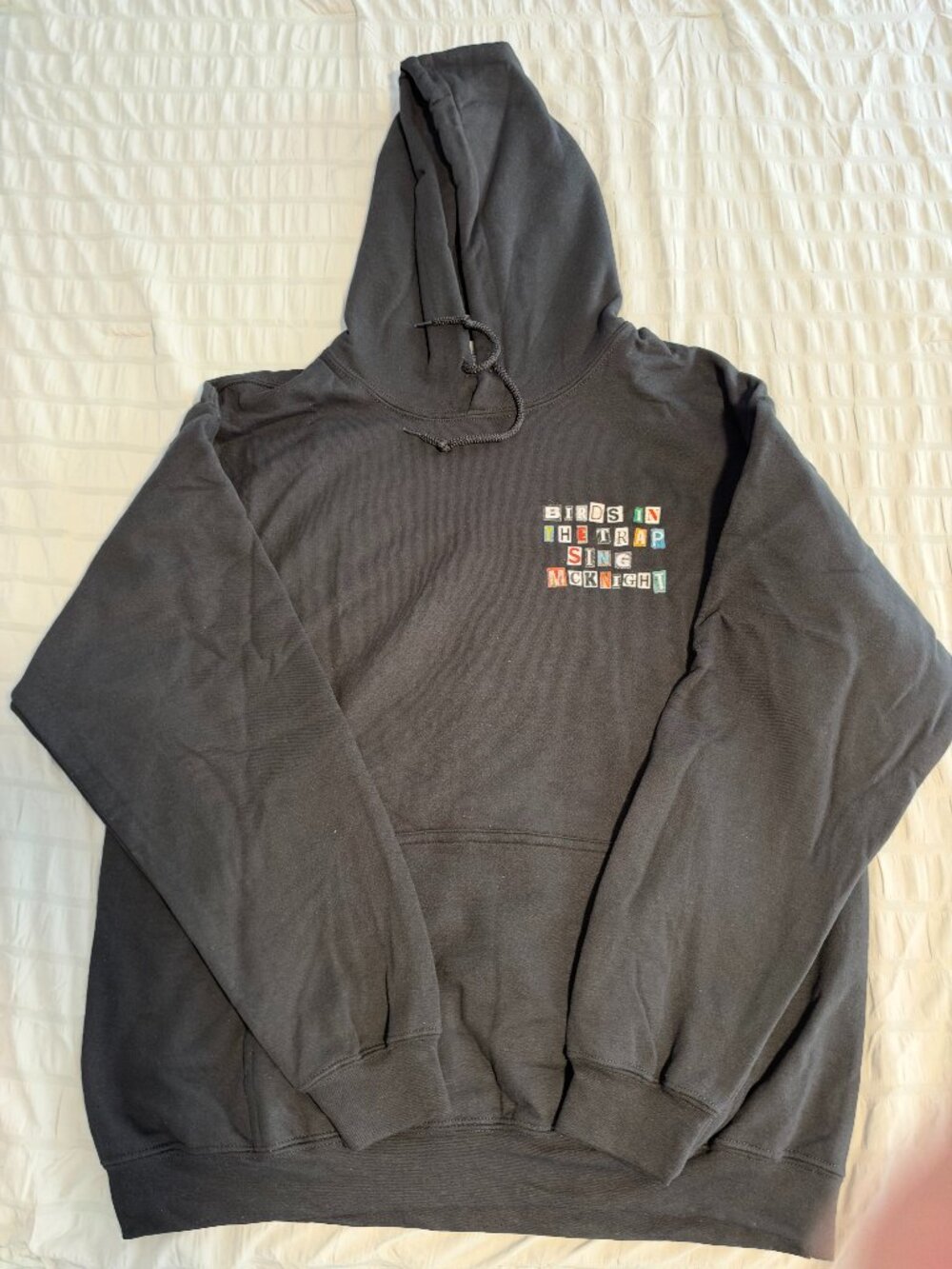 🔥 **TRAVIS SCOTT BIRDS IN THE TRAP SING MCKNIGHT HOODIE – SIZE L** 🔥